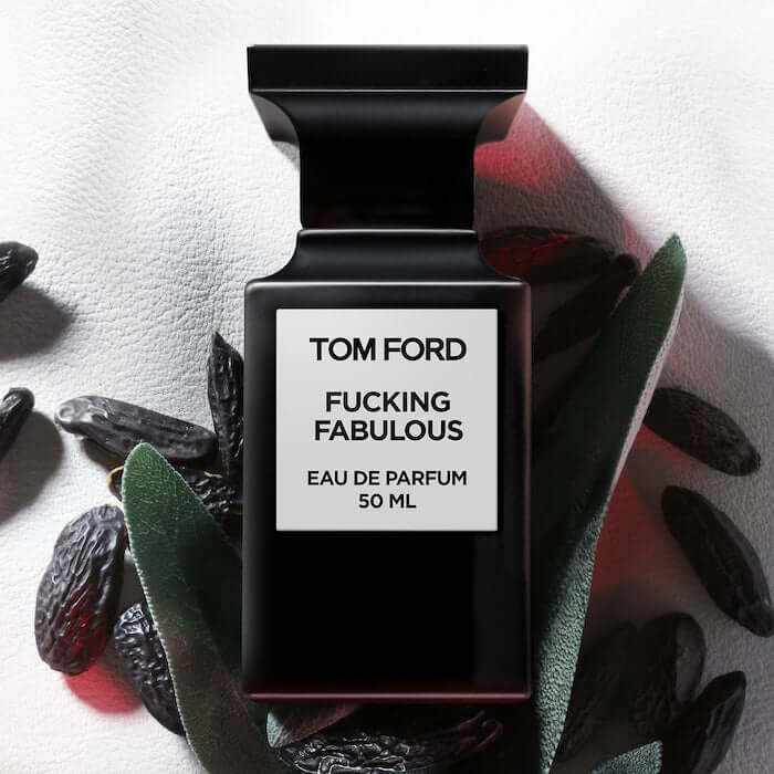TOM FORD FUCKING FABULOUS fragrance bottle showcasing woody and spicy luxury scent