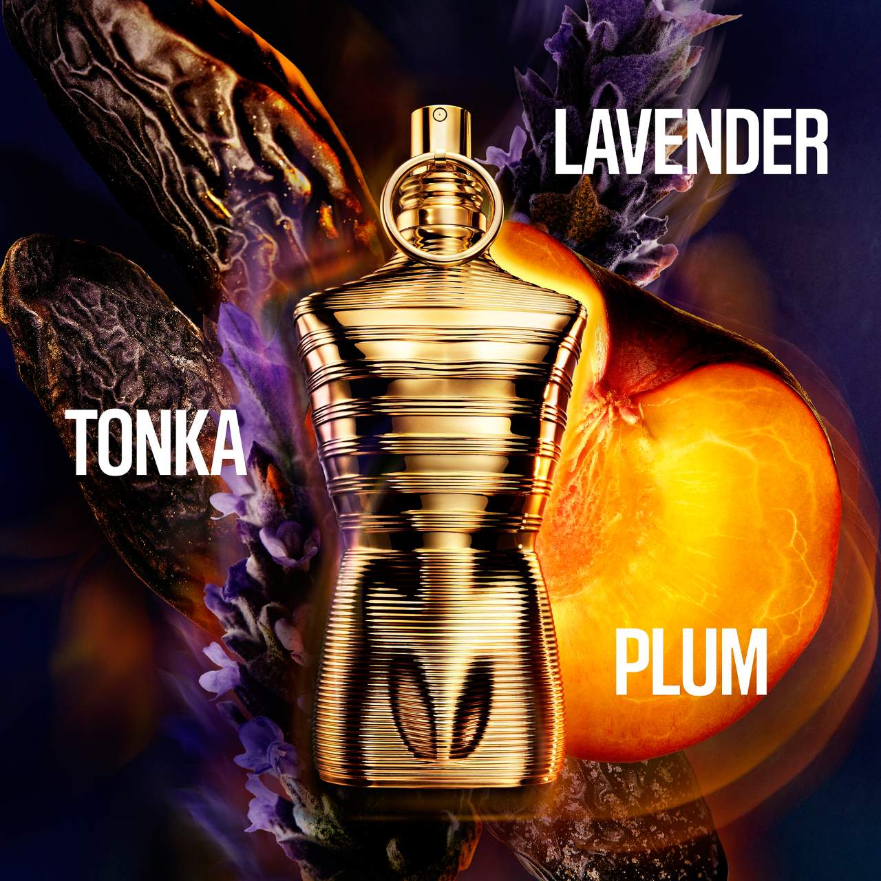 JEAN PAUL GAULTIER  LE MALE ELIXIR ABSOLU WITH TONKA BEAN & SPICY PLUM